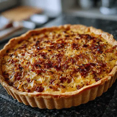 Tarta Alemana de Cebolla