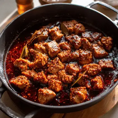 RECETA MEXICANA DE ADOBO DE PUERCO